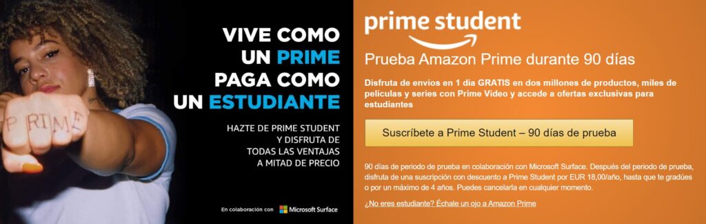 Amazon Prime Student