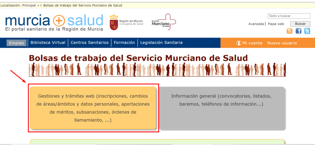 GUÍA | Inscripción en las bolsas del Murciano de Salud | MURCIAOPOSICIONES.com