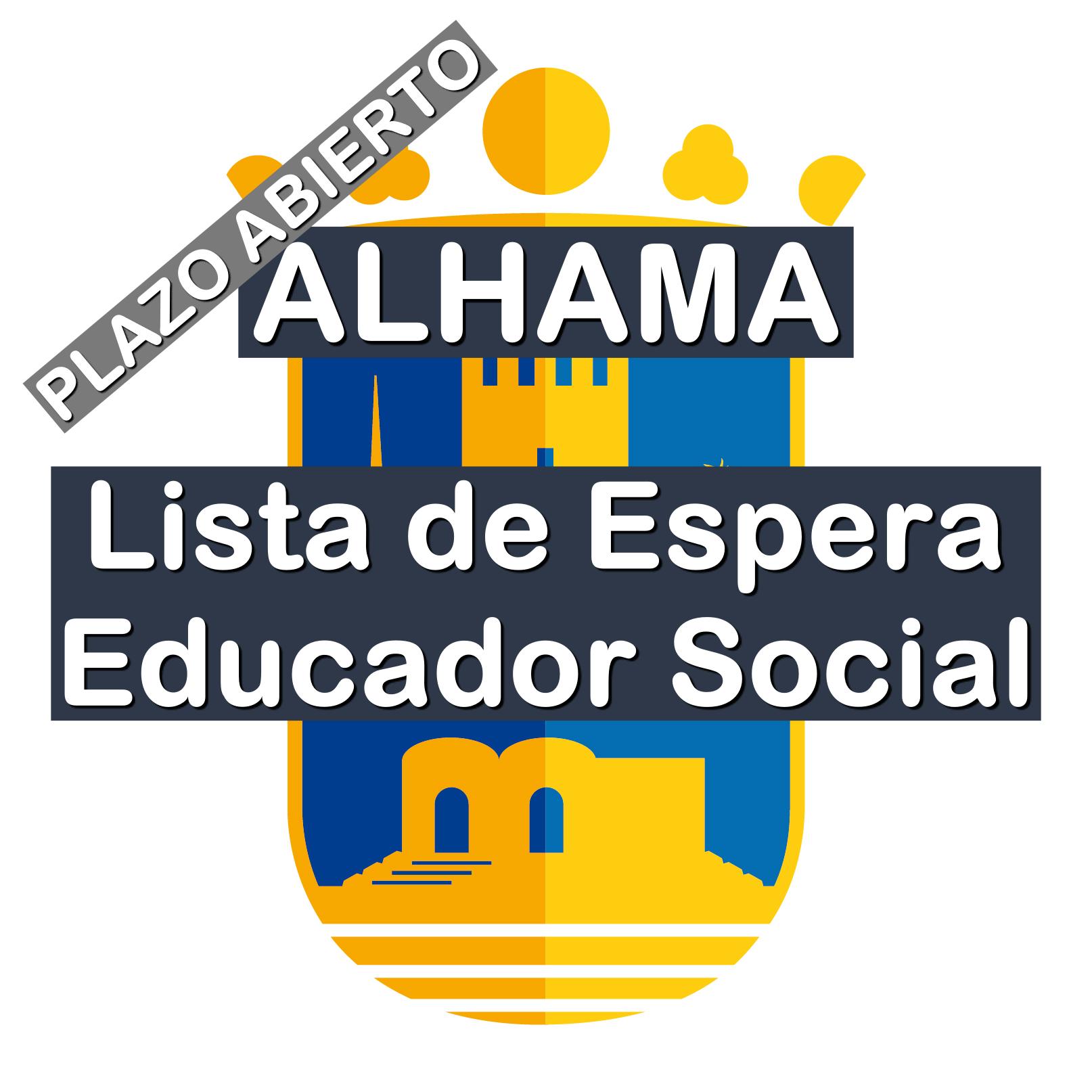 Lista de Espera Educador Social en Alhama