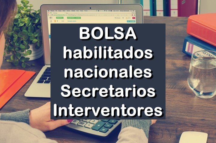 vacantes de interventores y tesoreros en ayuntamientos