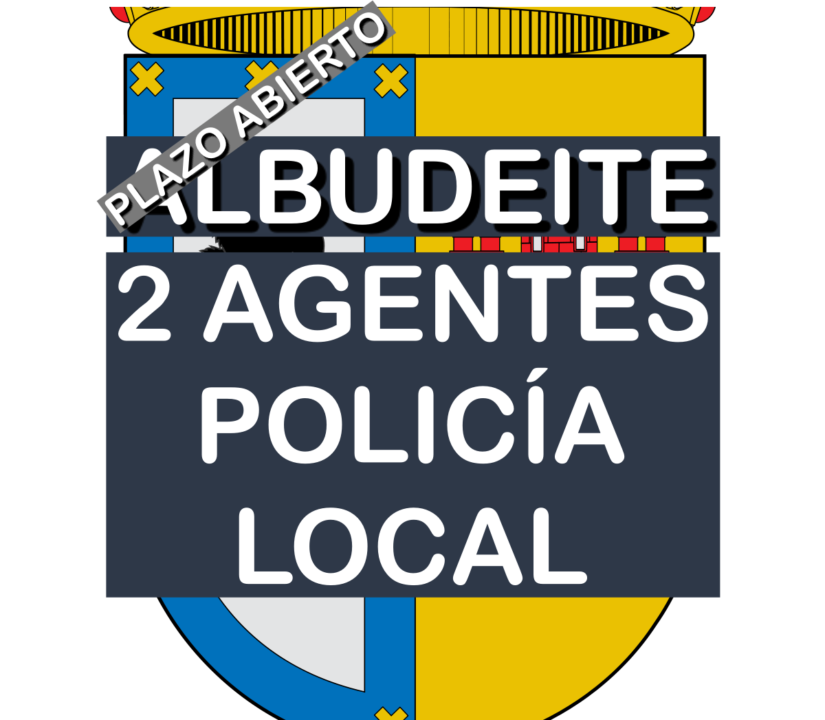 2 plazas Agente de Policía Local en Albudeite