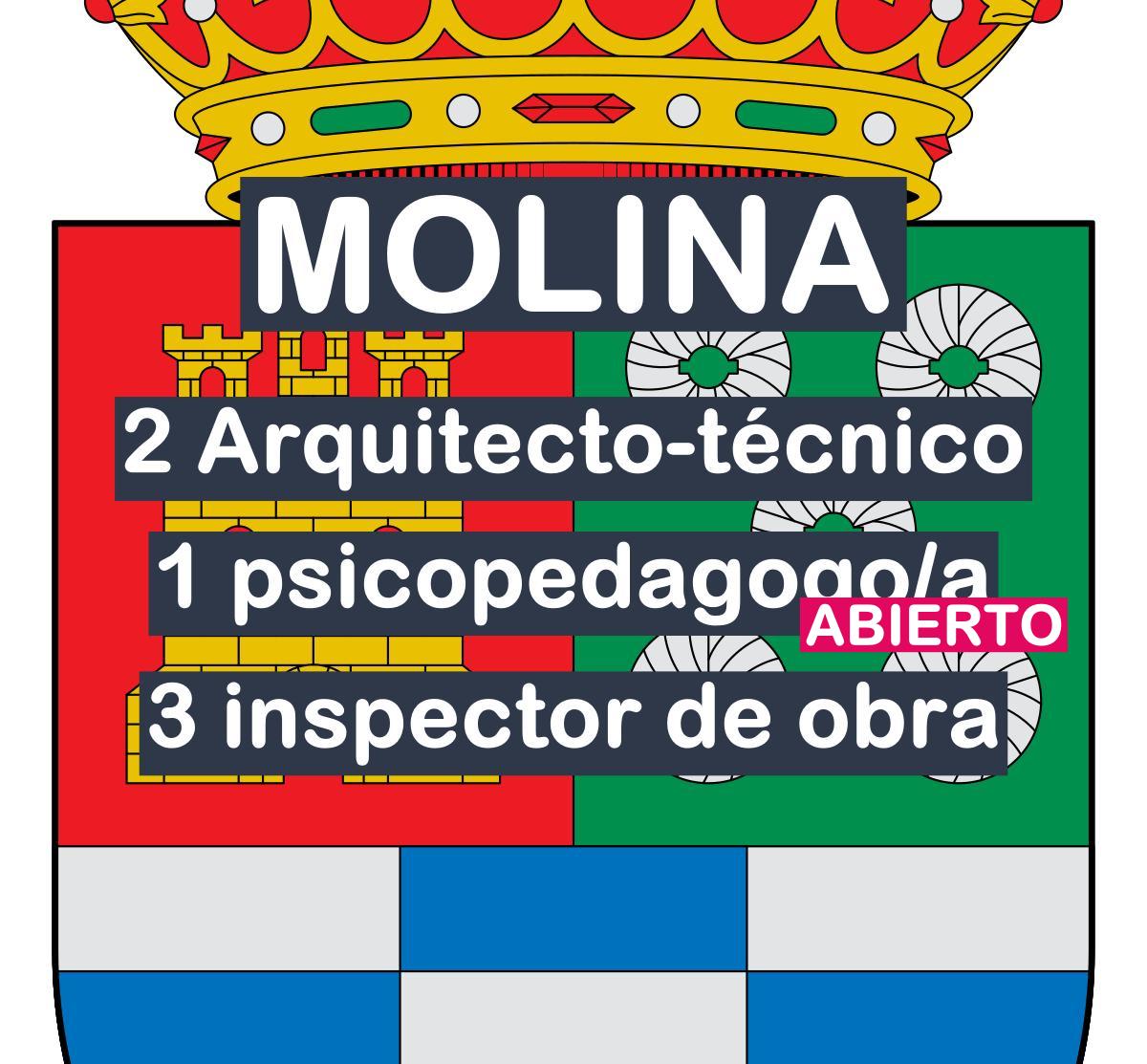 4 procesos de consolidación con lista de espera en Molina