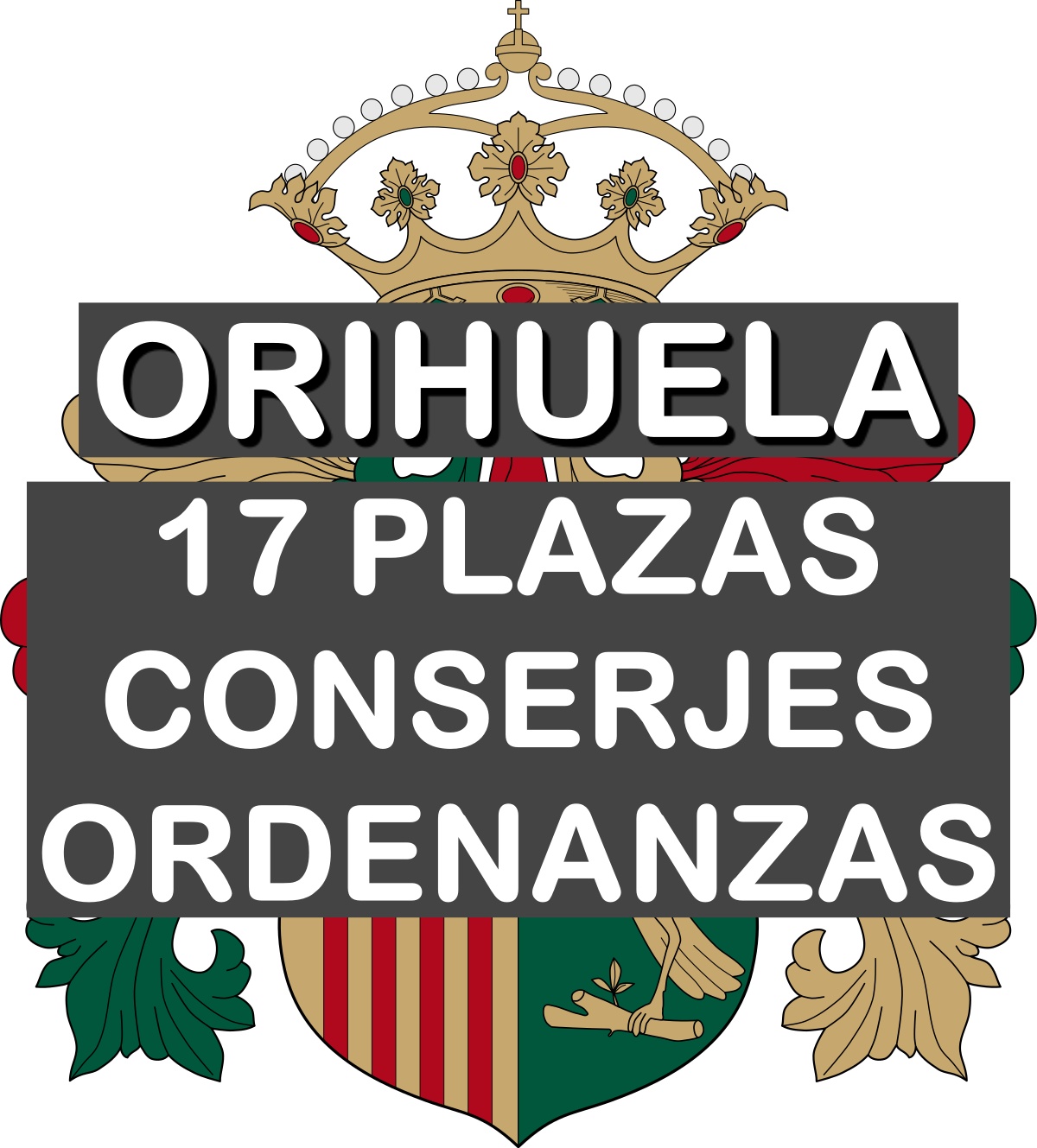 17 plazas conserjes y ordenanzas en Orihuela