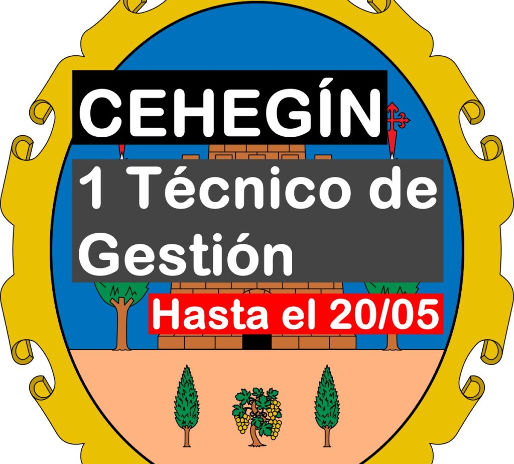 1 Técnico de Gestión en Cehegín 1 1 Técnico de Gestión en Cehegín