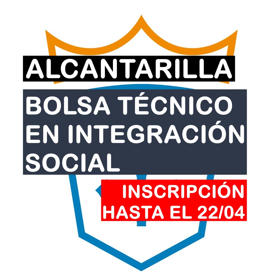 Bolsa de Trabajo de Técnico Superior en Integración Social en Alcantarilla