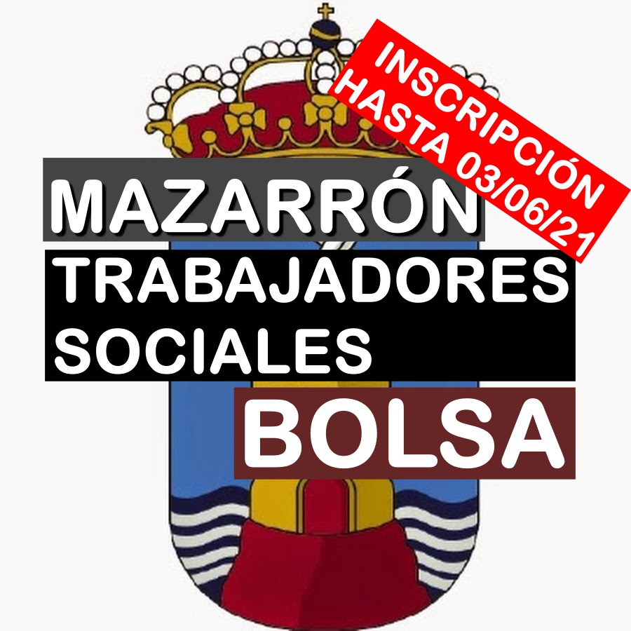 1 Bolsa de Trabajadores Sociales en Mazarrón