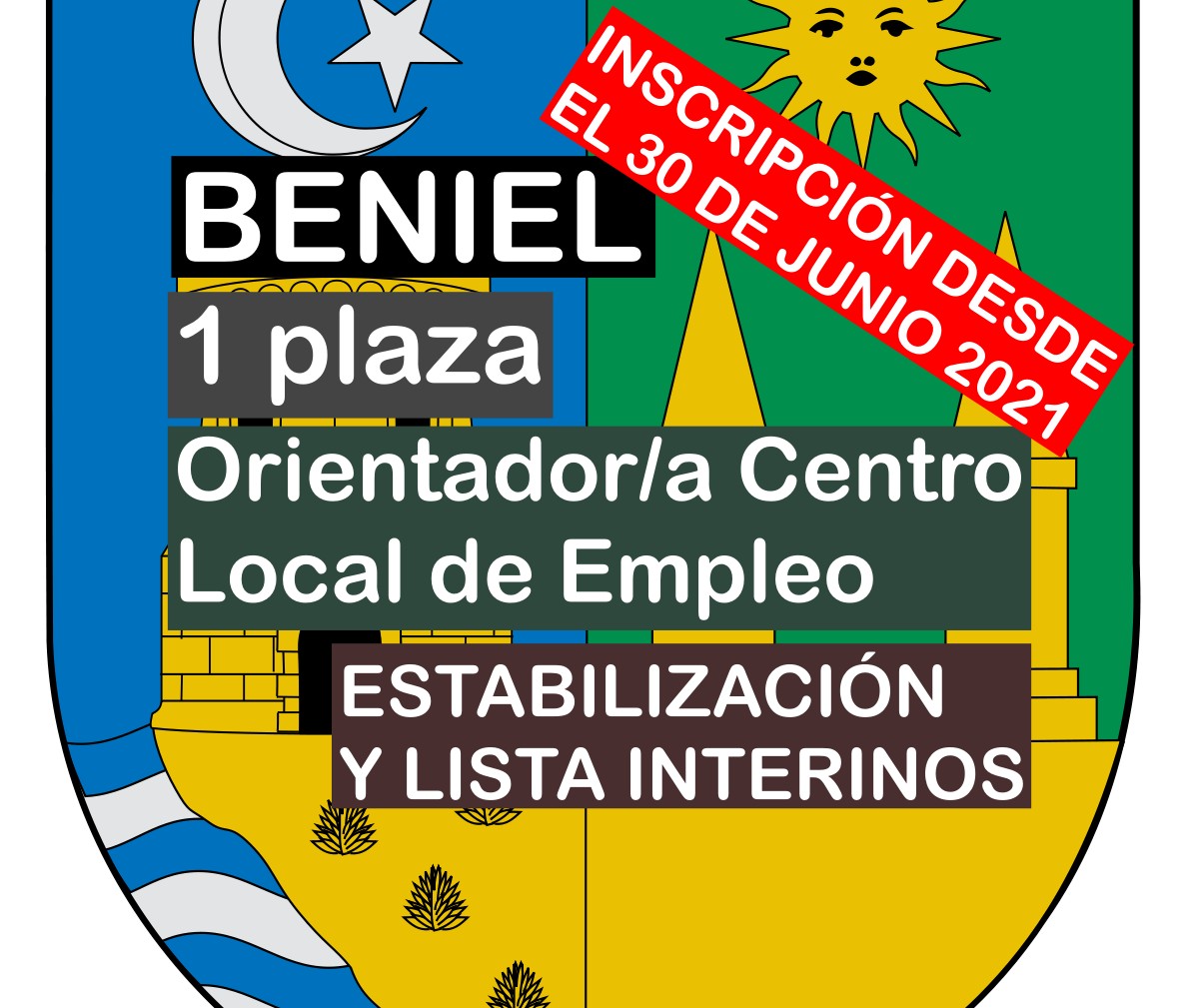 1 Orientador/a Centro Local de Empleo en Beniel