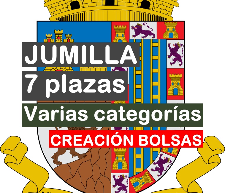 7 plazas de funcionarios y laborales en Jumilla