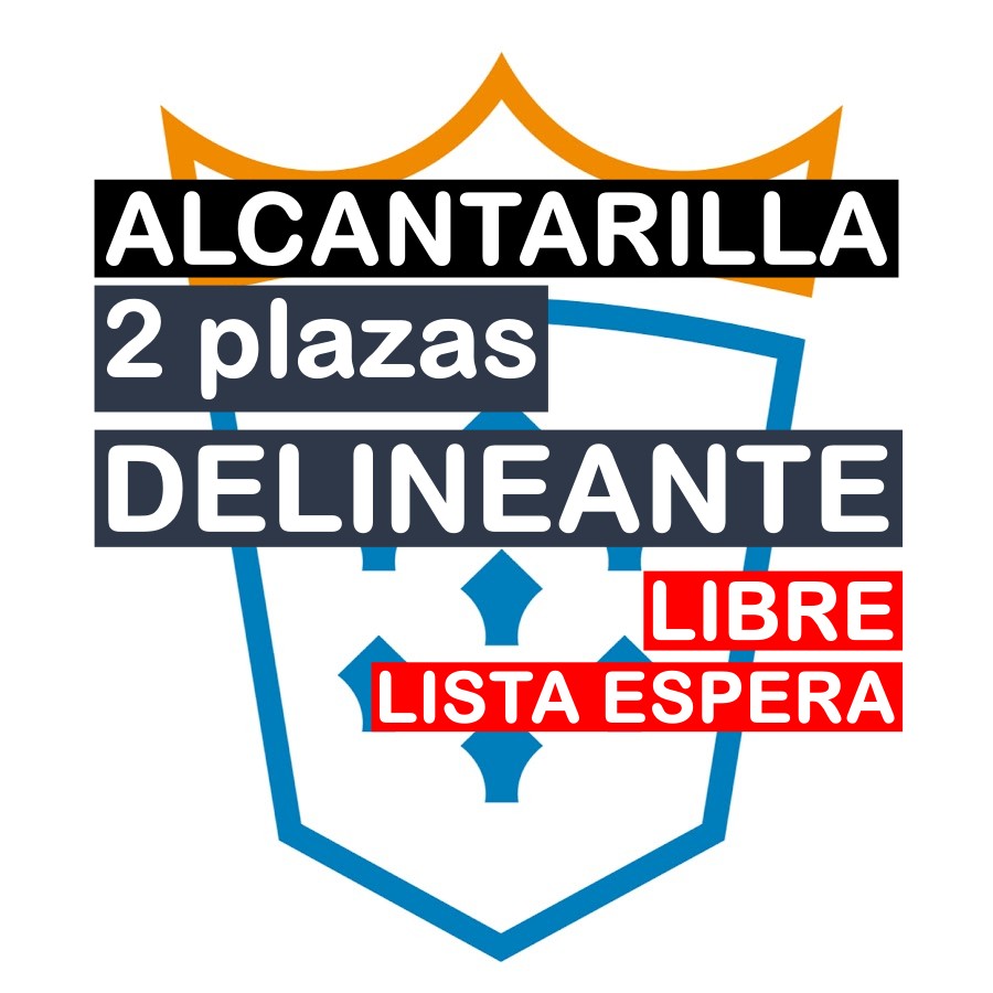 2 plazas Delineante en Alcantarilla