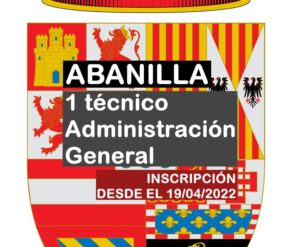 1 Técnico Administración General en Abanilla