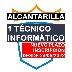 1 TÃ©cnico/a en InformÃ¡tica en Alcantarilla