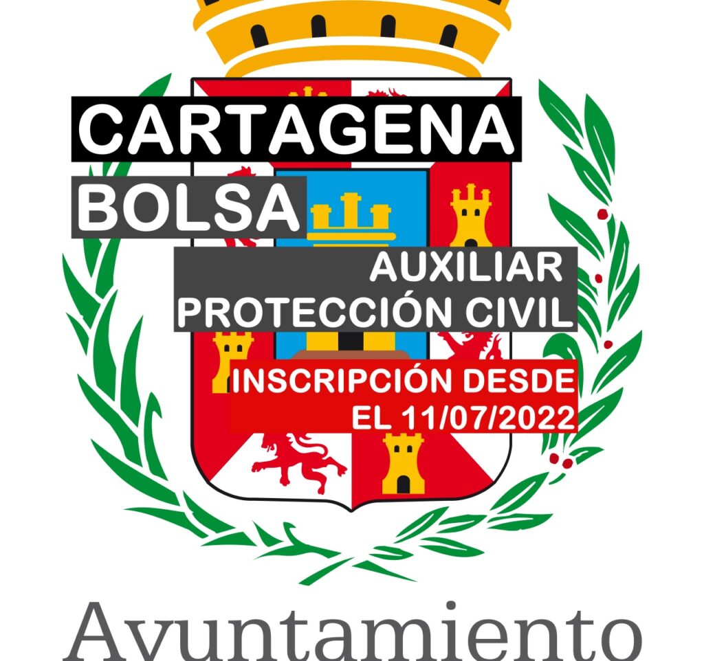 Bolsa de Auxiliar de Protección Civil en Cartagena