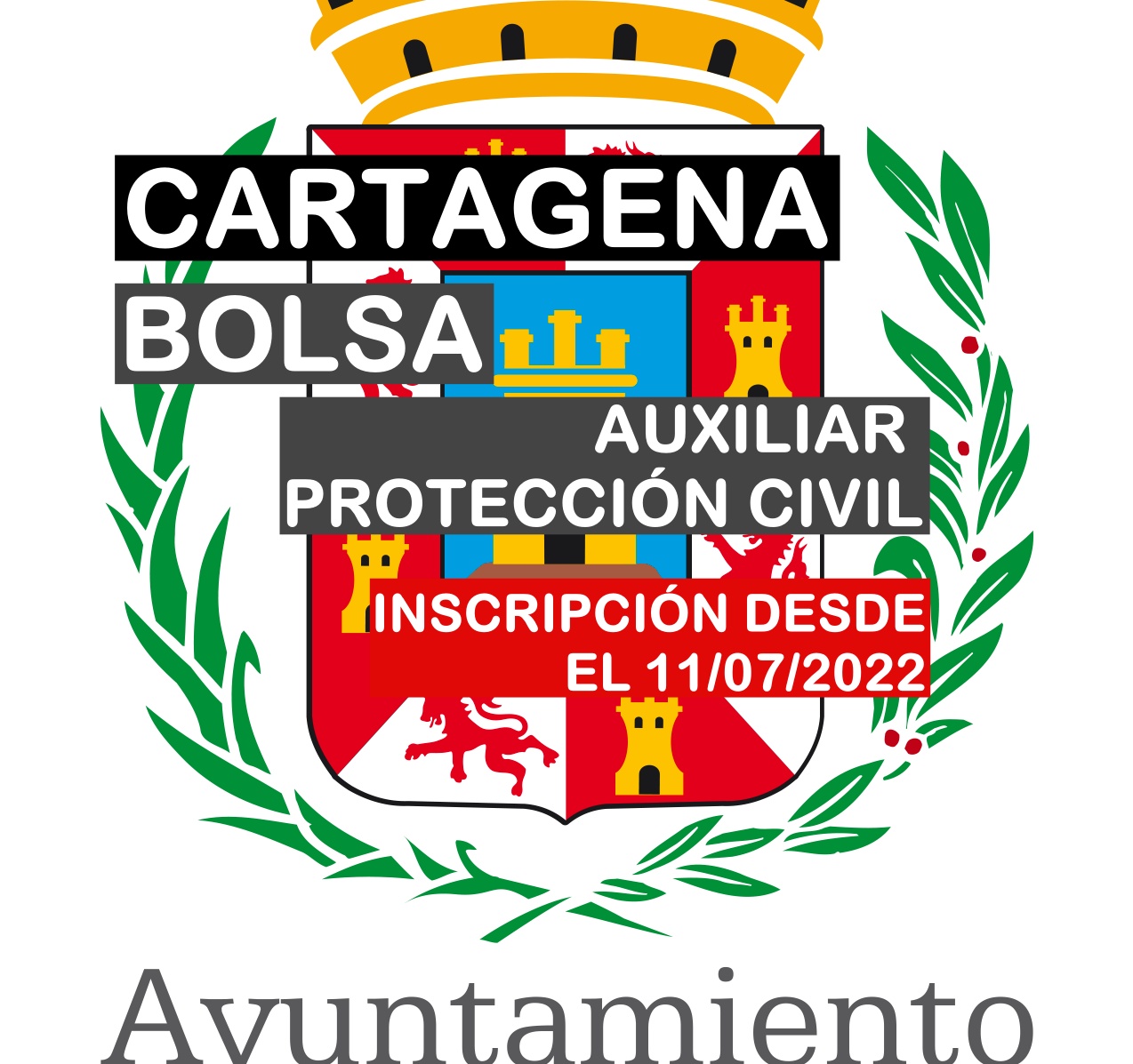 Bolsa de Auxiliar de Protección Civil en Cartagena