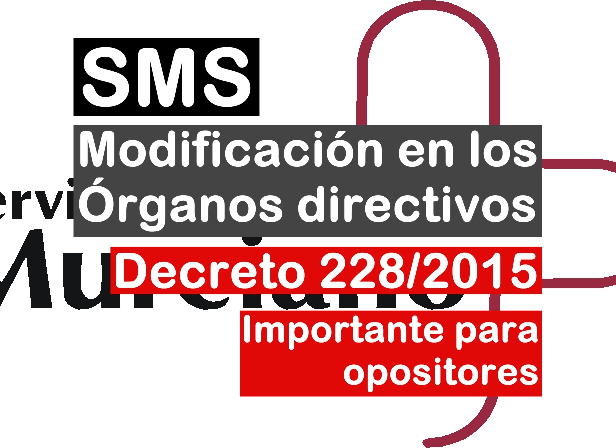 modificaciones organos directivos sms