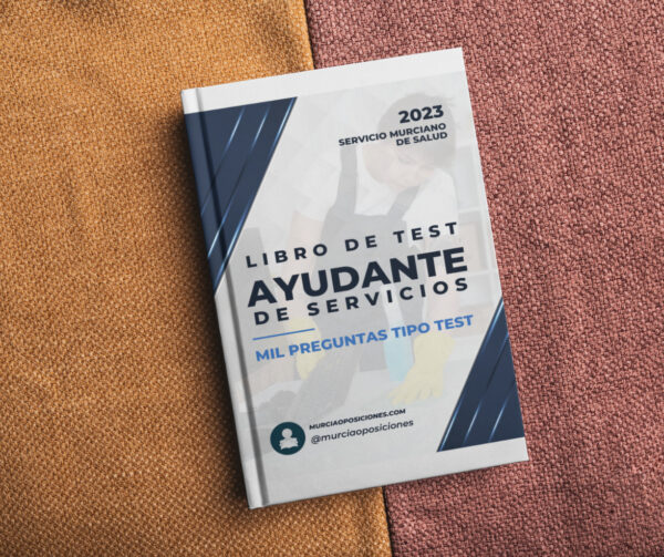 LIBRO TEST AYUDANTE DE SERVICIOS SMS 2023