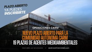 19 plazas de agentes medioambientales carm