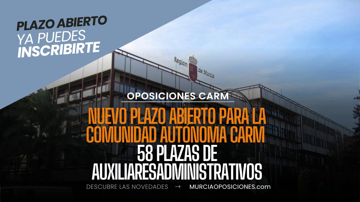 58 plazas de auxiliares administrativos FB