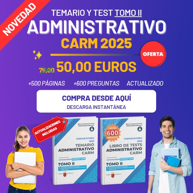 Tomo 2 banner administrativo carm 2025 ig
