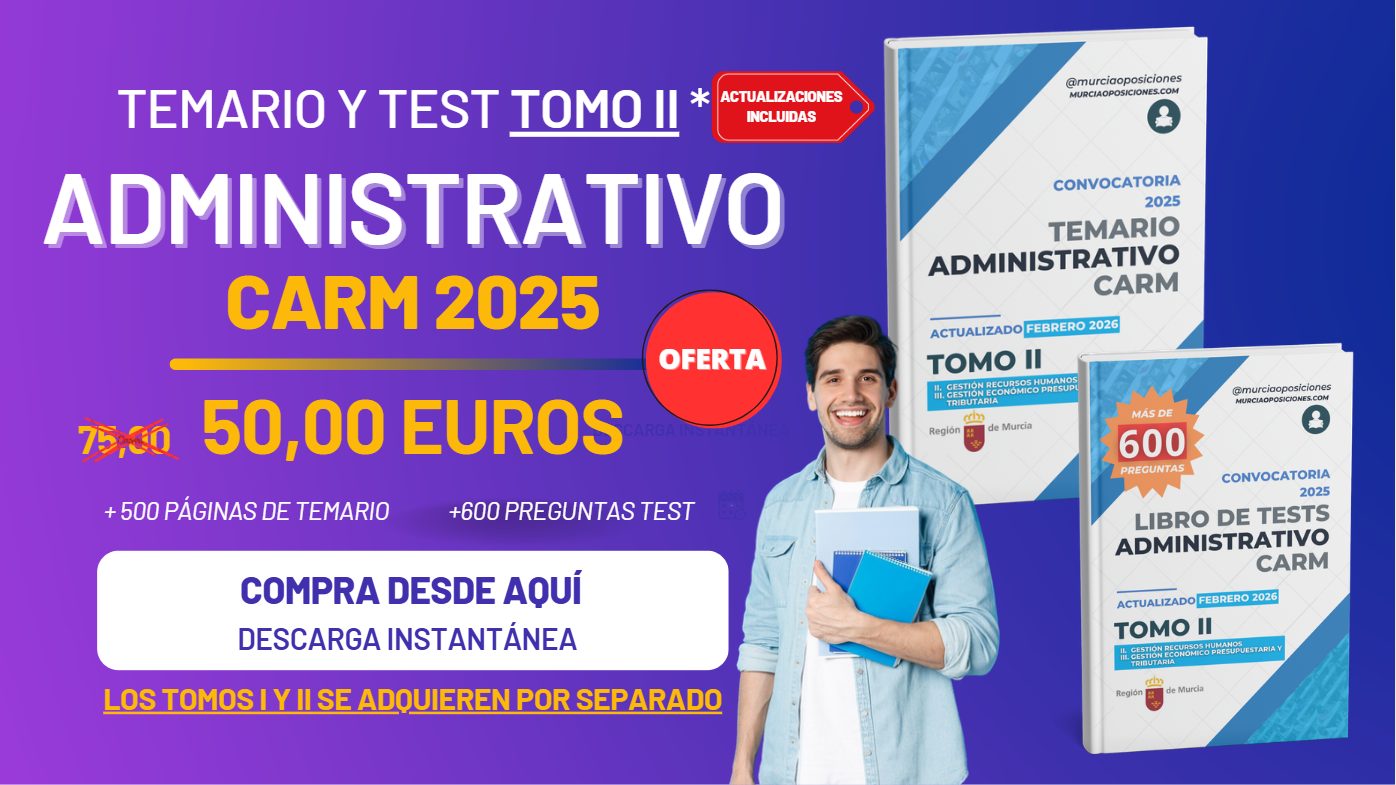 Tomo 2 banner administrativo carm 2025
