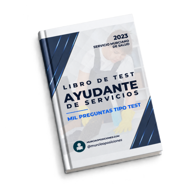 Test Ayudante de Servicios SMS 1000 preguntas PDF 1 Libro de test Ayudante de Servicios del SMS con 1.000 preguntas tipo test